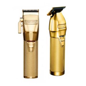 BaBylissPro Gold Cordless Clipper and Skeleton Trimmer Combo
