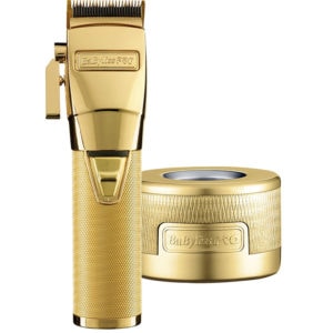 BaBylissPRO Gold Skeleton Clipper & Charging Base
