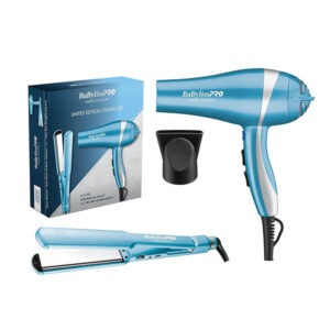 BabylissPro Nano Titanium Dryer & 1½ Ultra Thin Straightener Iron