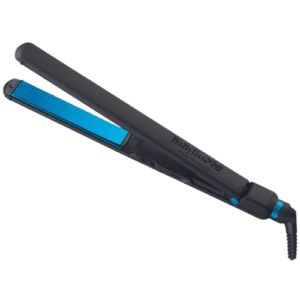 Limited Edition BaBylissPro Nano Titanium Ultra-Thin Flat Iron 1" in Black and Blue