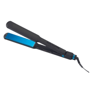 Limited Edition BaBylissPro Nano Titanium Ultra-Thin Flat Iron 1½" in Black and Blue
